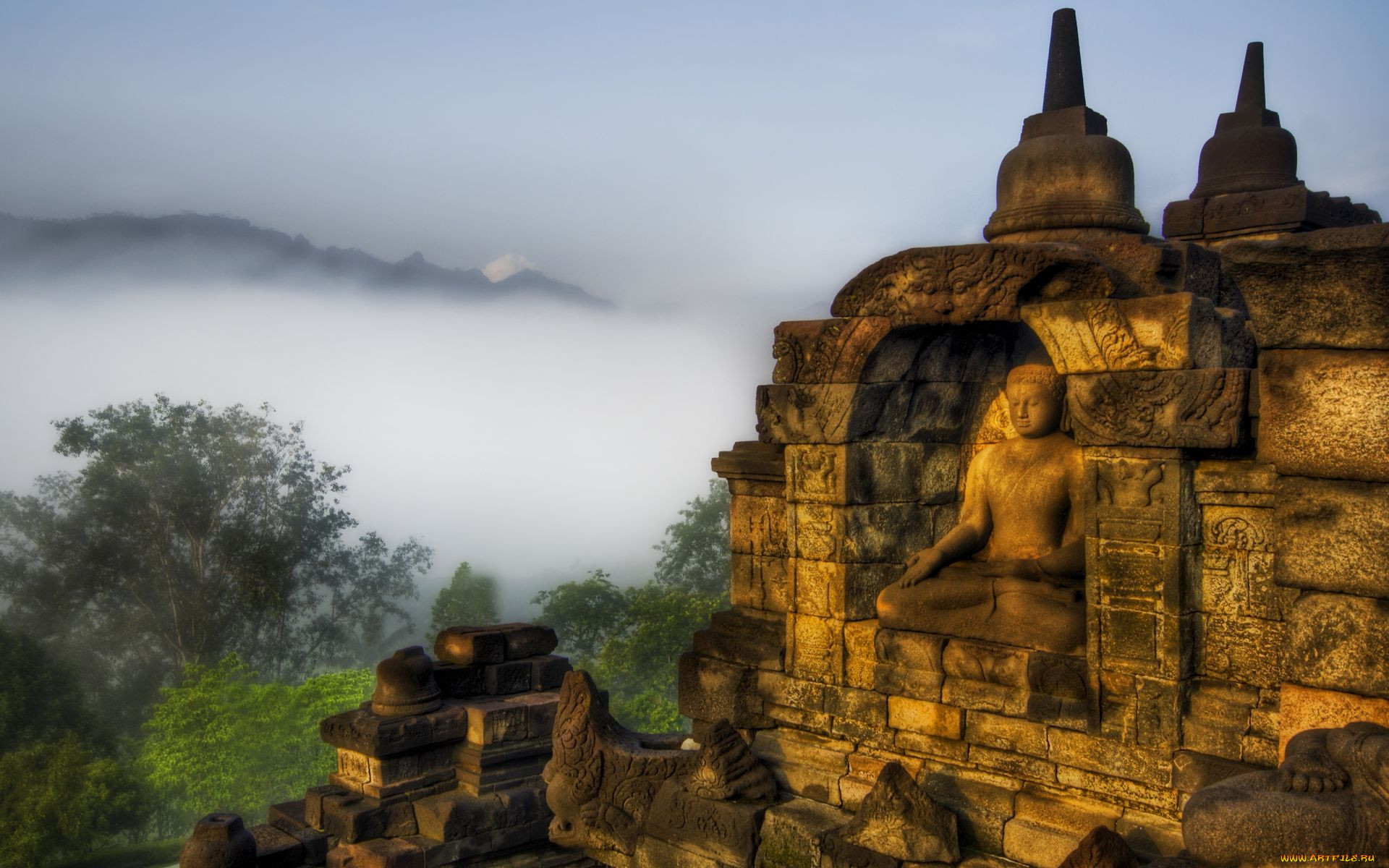 borobudur, indonesia, jogjakarta, , , , 